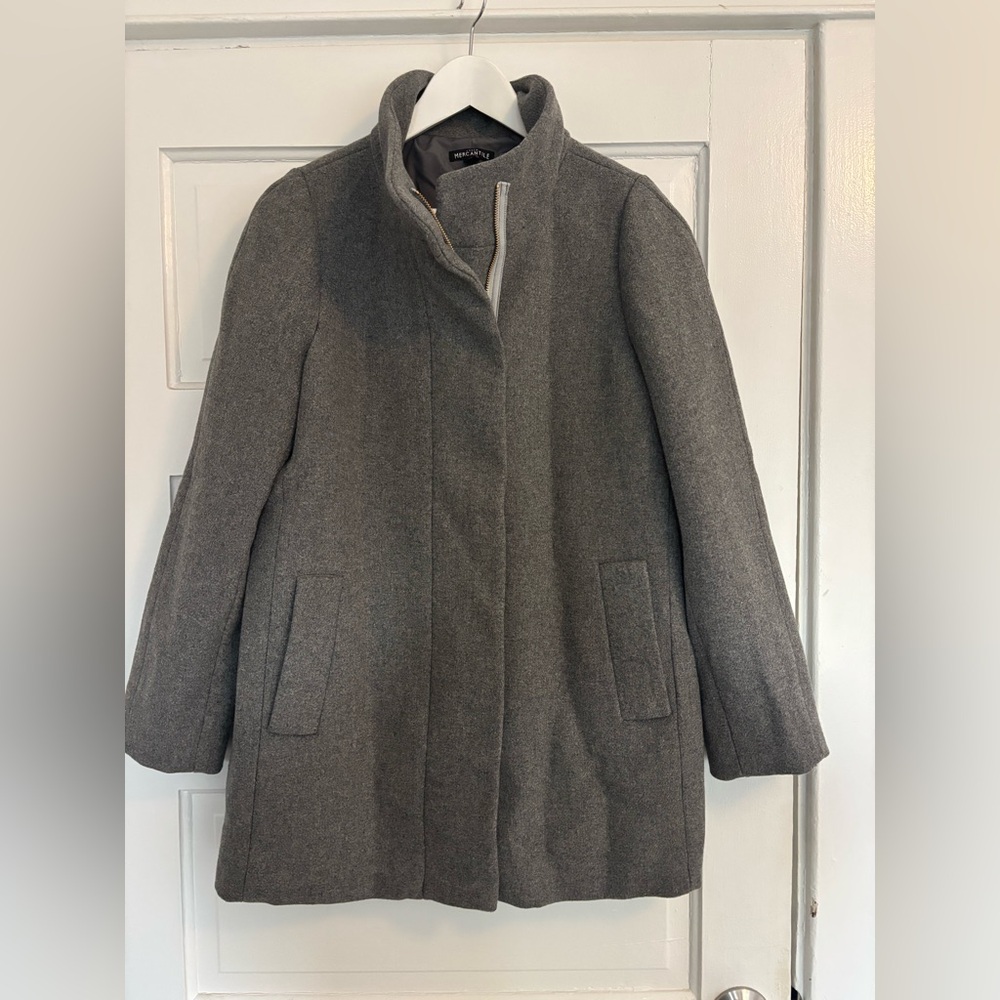 JCrew mercantile coat. Size 8